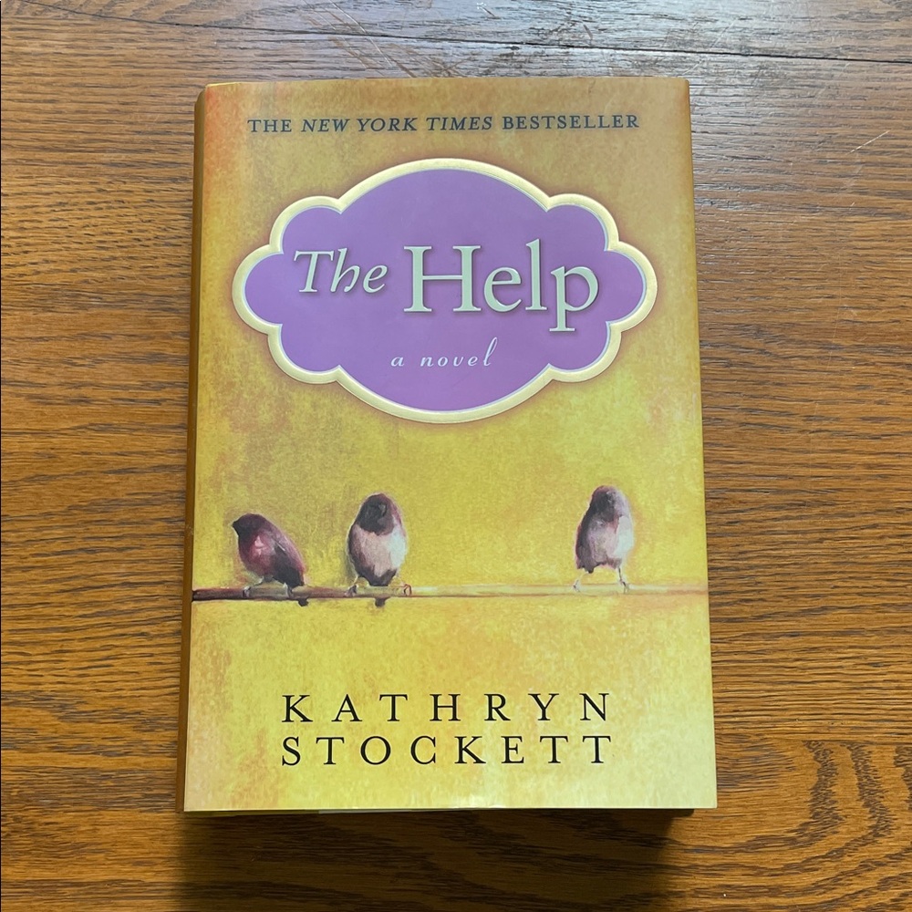 The Help by - Yellow and Purple Cover